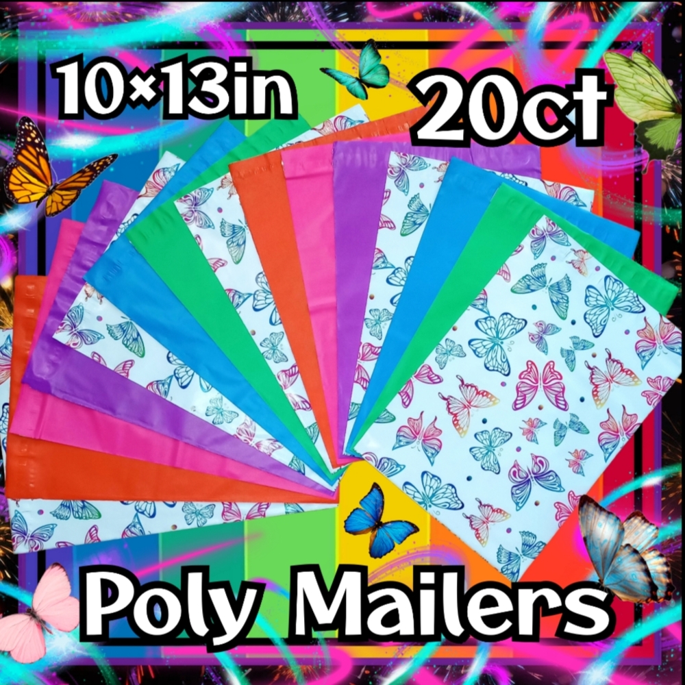 Poly Mailers 10×13in (20ct)